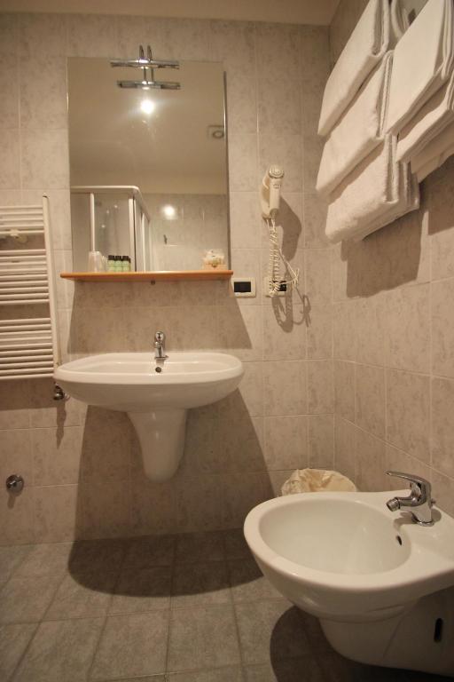 Koupelna v ubytování Hotel Oasi Dei Discepoli