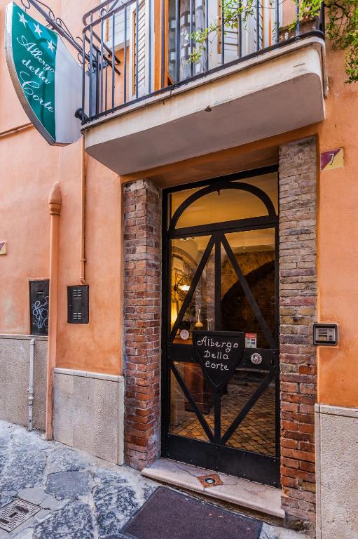 Exteriér nebo vchod ubytování Albergo Della Corte