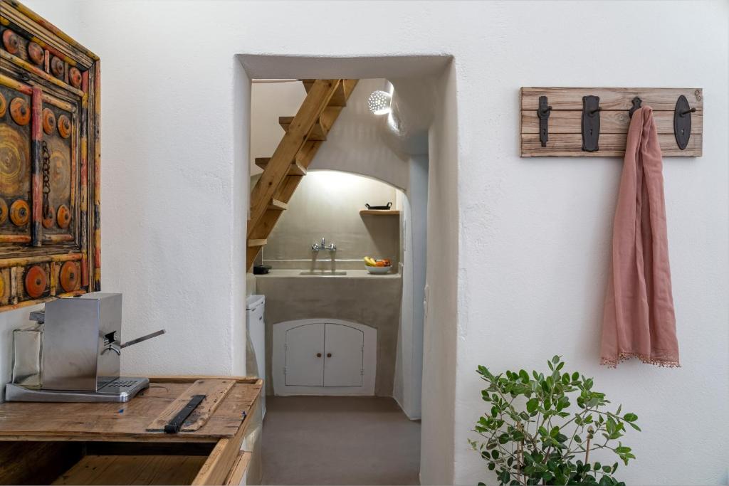 Kuchyň nebo kuchyňský kout v ubytování Nalas Suites