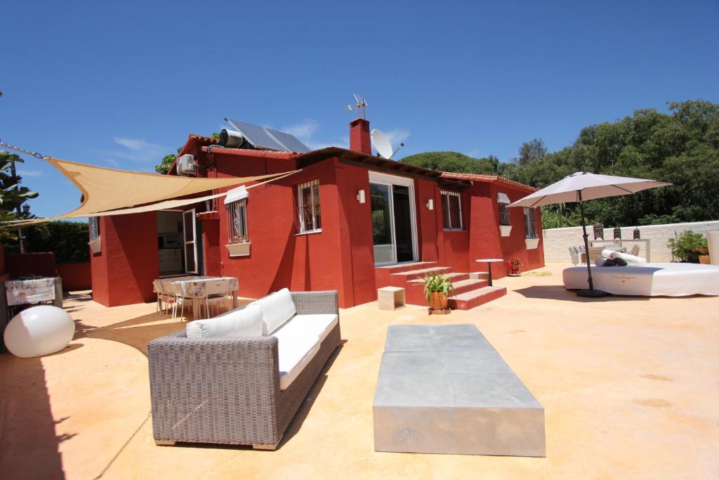 Posezení v ubytování villa in puerto banus