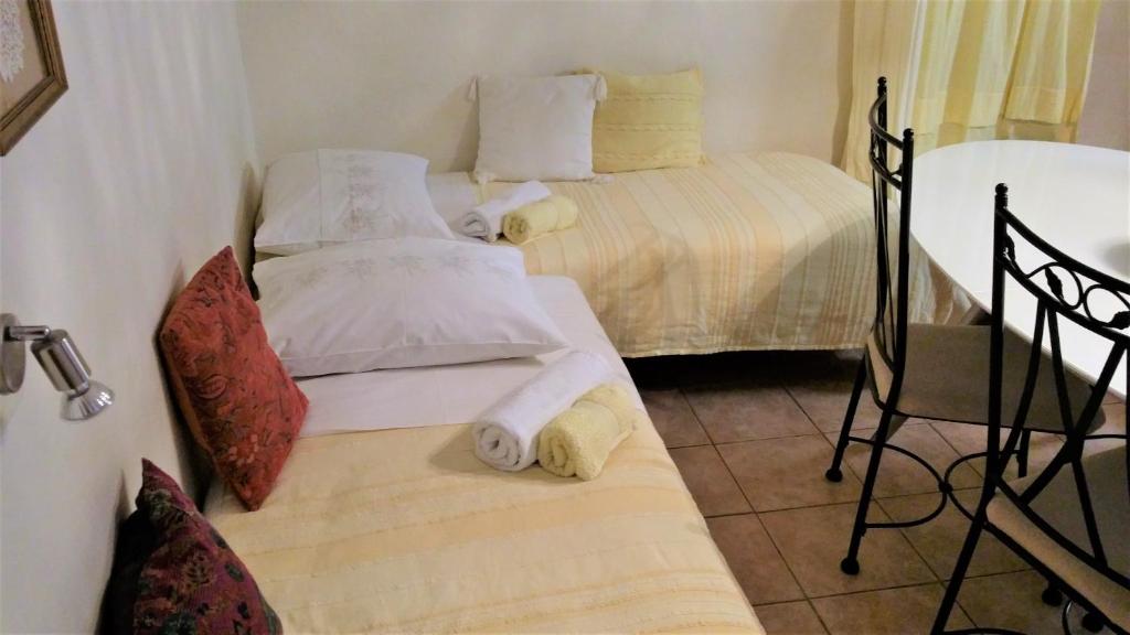 Posteľ alebo postele v izbe v ubytovaní Authentic Mediterranean Apartment