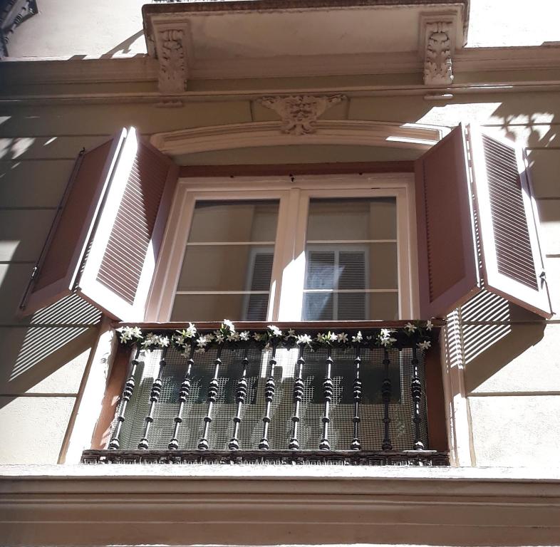 Budynek, w którym mieści się apartament
