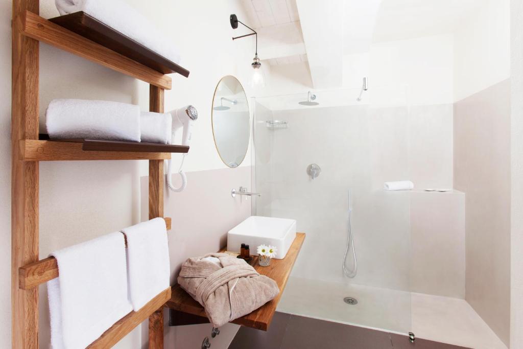 Kúpeľňa v ubytovaní Podere Maremma Spa & Ristorante