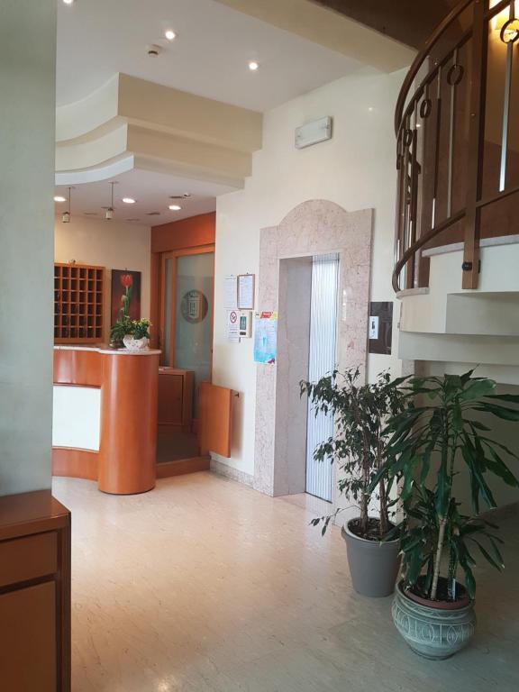 Vstupní hala nebo recepce v ubytování Hotel De La Plage