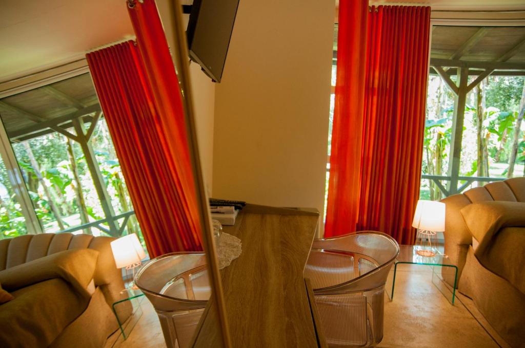 Część wypoczynkowa w obiekcie B&B La Villa