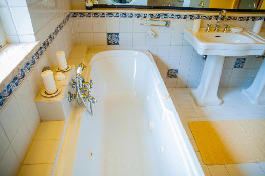 Łazienka w obiekcie B&B La Villa