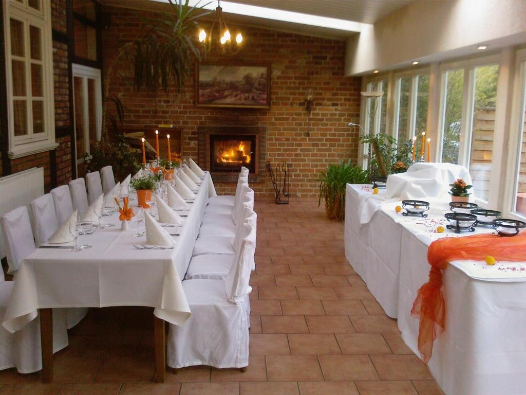 Restaurace v ubytování Nigel Restaurant & Hotel im Wendland