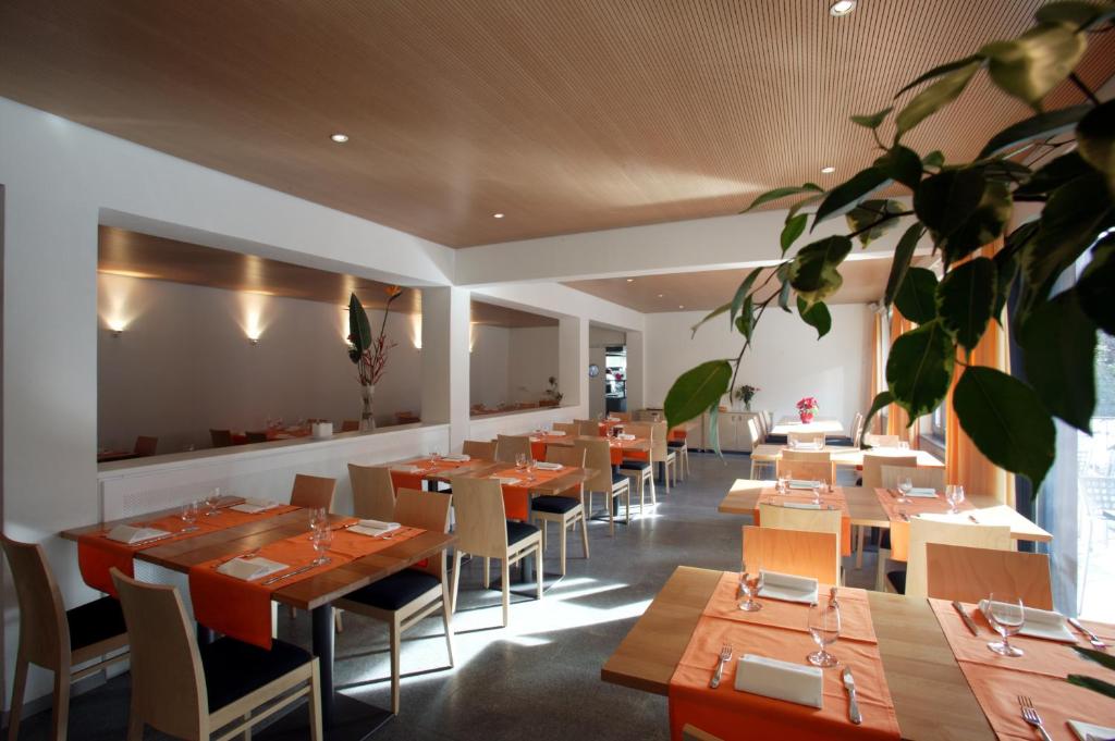 Restaurace v ubytování Eco-Hotel Cristallina