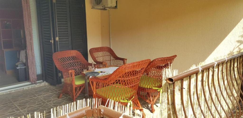 Balkón alebo terasa v ubytovaní Simic Studio Apartment