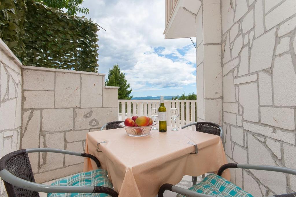 Balkón nebo terasa v ubytování Apartmani Vesna