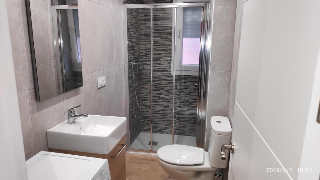 Kúpeľňa v ubytovaní Loft 500 metros de la playa