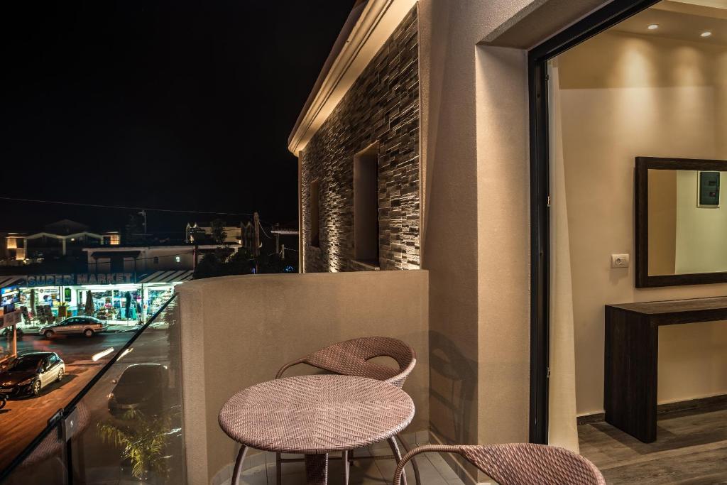 Balkón nebo terasa v ubytování ABATON Luxury Resort