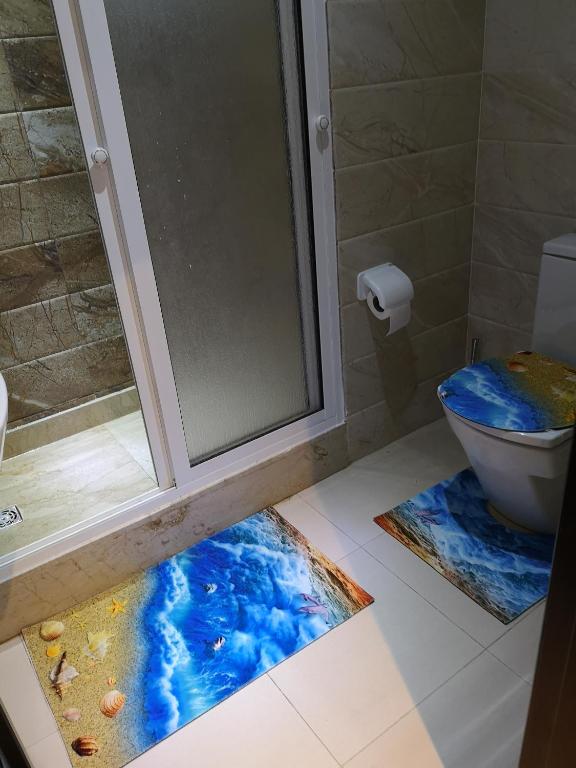 Koupelna v ubytování Kariat Cabo - Appartement Charmant, Climatisé avec Vue Piscine