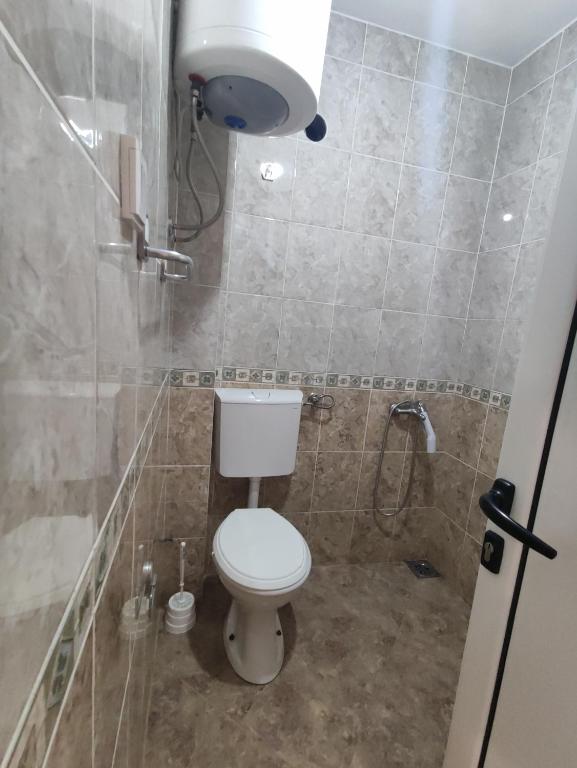 Koupelna v ubytování Apartmani Vuković