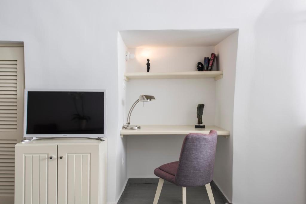 Kuchyň nebo kuchyňský kout v ubytování Ambition Suites