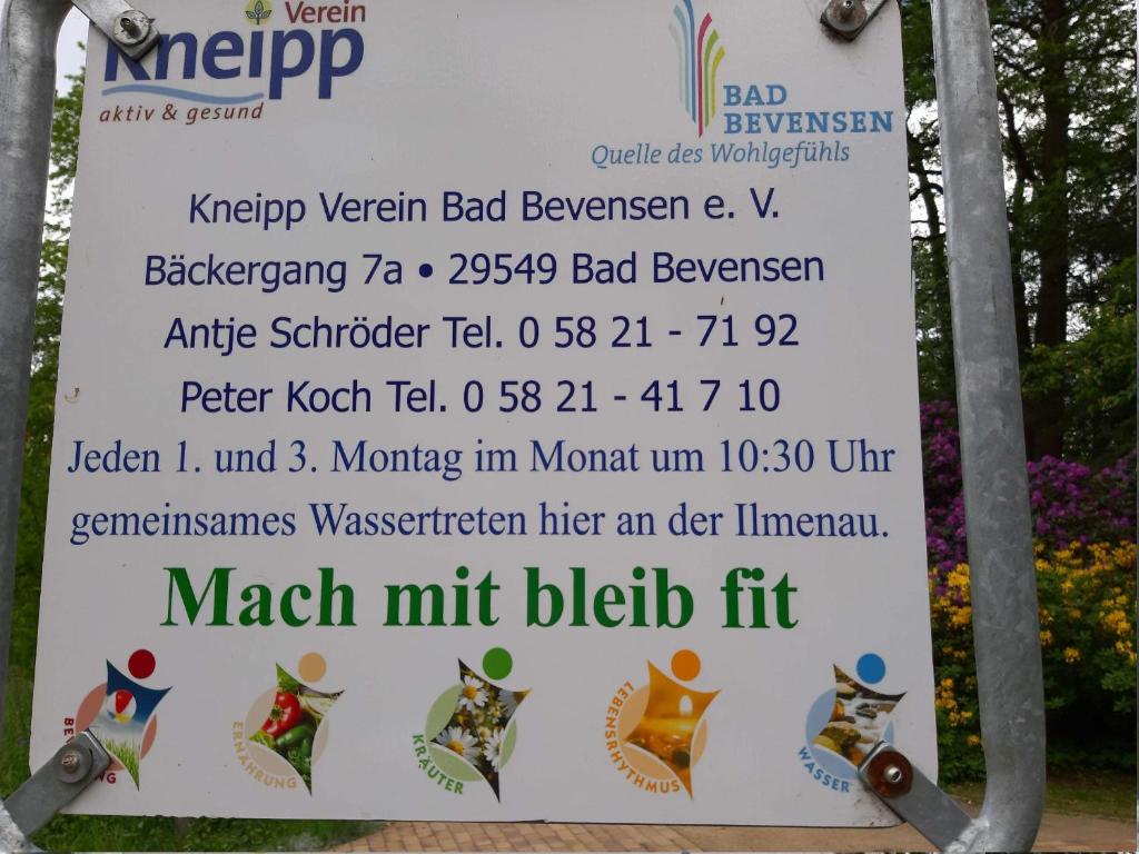Certifikát, hodnocení, plakát nebo jiný dokument vystavený v ubytování FeWo Lüneburger Heide - Aurelia