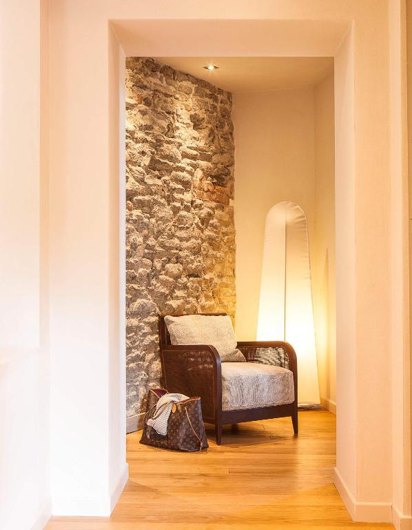 Postel nebo postele na pokoji v ubytování Relais Villa del Borgo