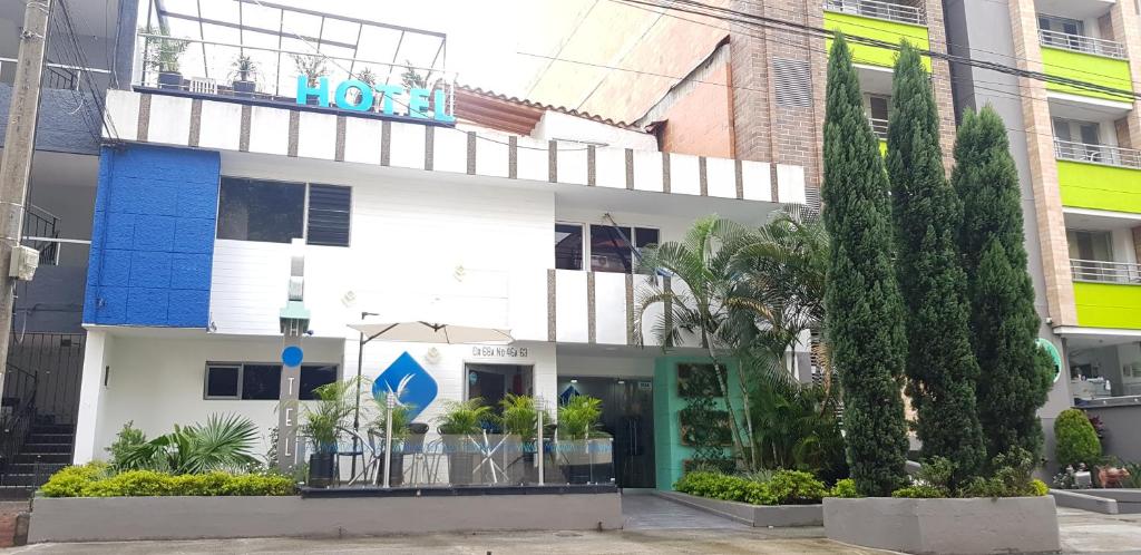 Budova, kde se hotel nachází