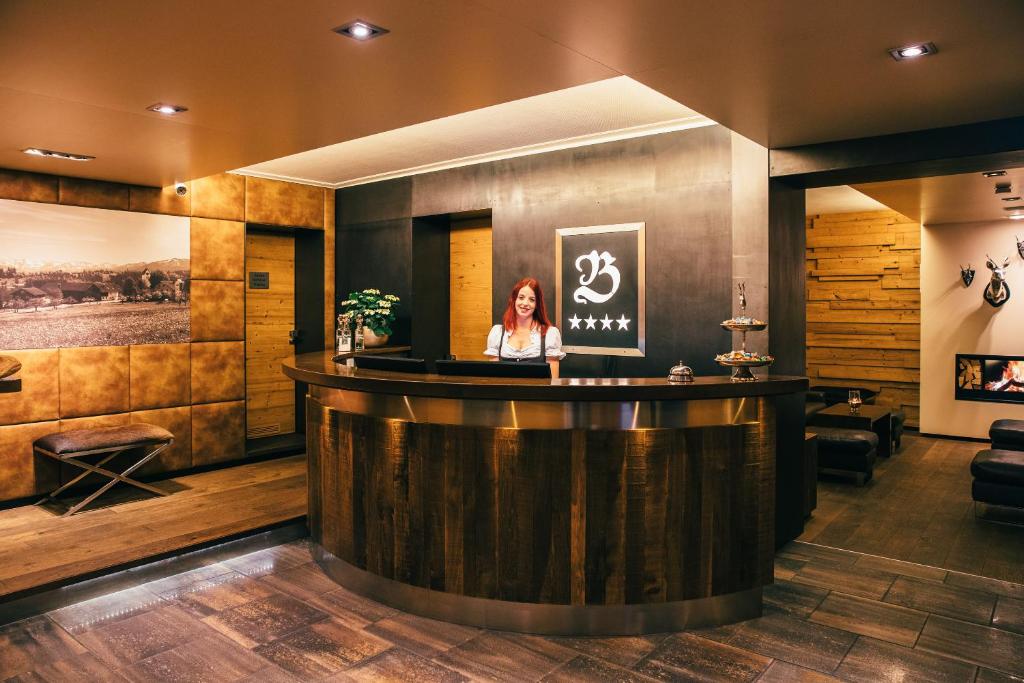 Posezení v ubytování Boutique-Hotel Bayerischer Hof