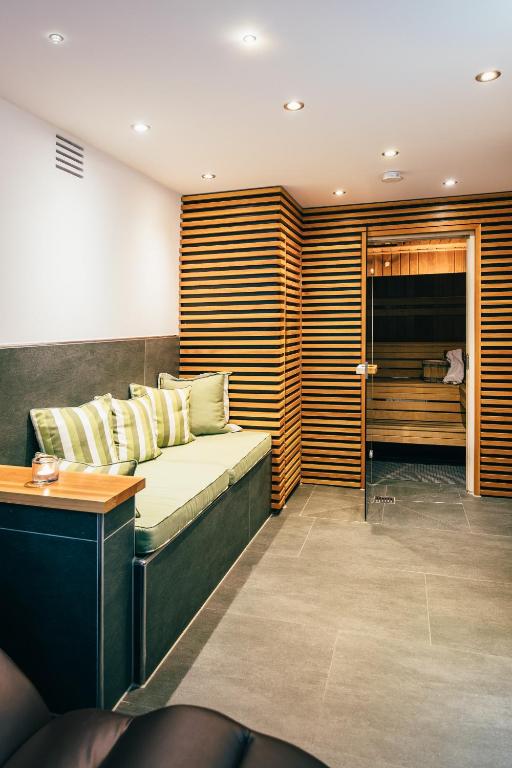 Postel nebo postele na pokoji v ubytování Boutique-Hotel Bayerischer Hof