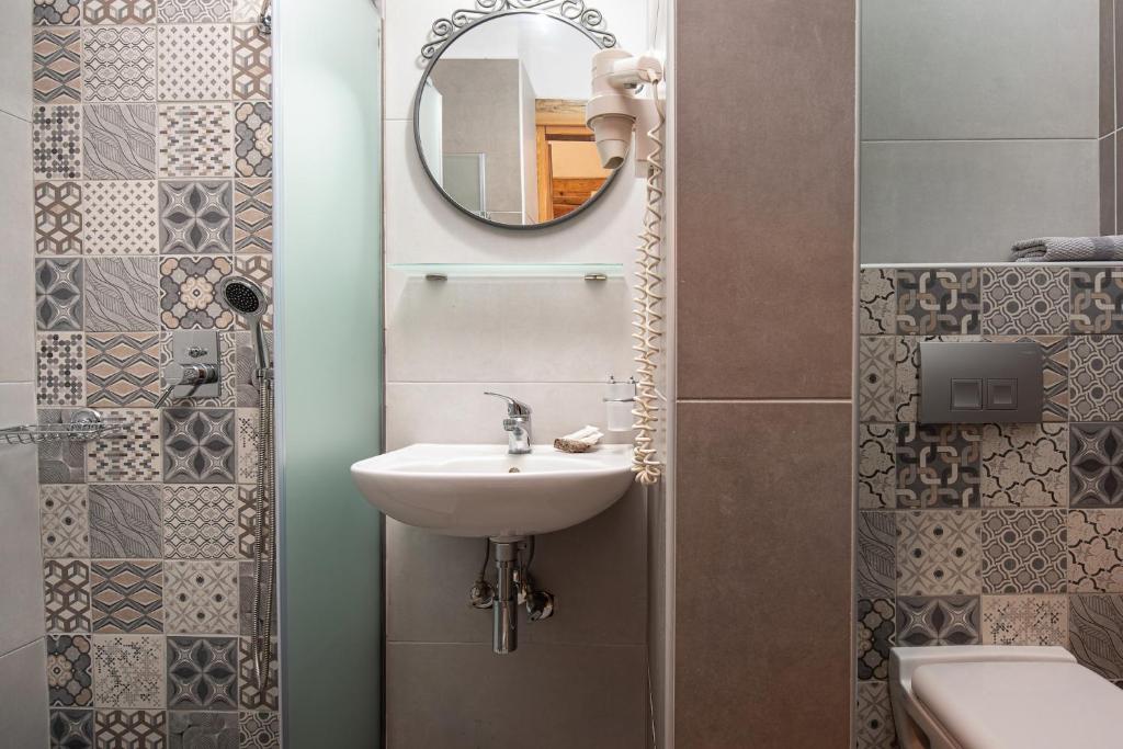 Koupelna v ubytování Akti House Psarogiannis Apartments & Studios