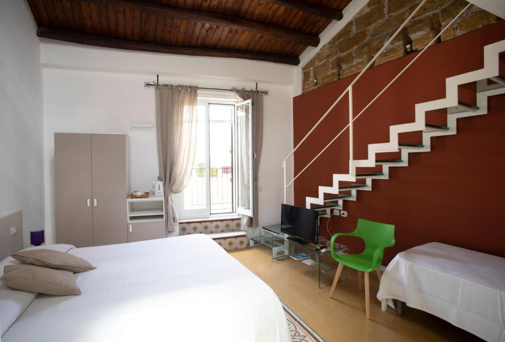 Posteľ alebo postele v izbe v ubytovaní Rooms 19 B&B