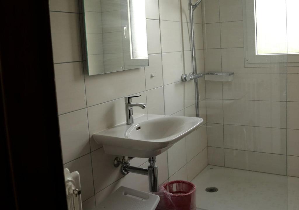 Koupelna v ubytování Hôtel de Torgon