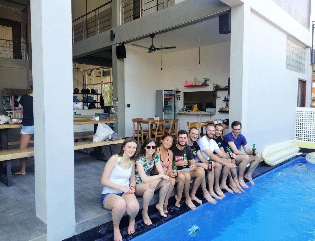 Ospiti di Beach Hut Hostel