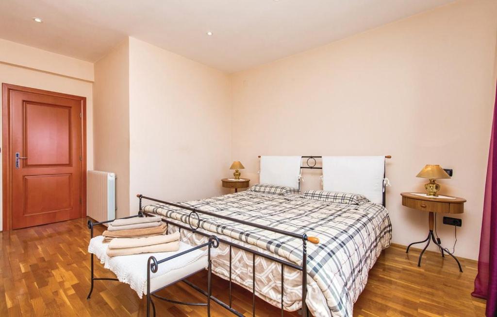 Posteľ alebo postele v izbe v ubytovaní Sea View - Casa di Arijana