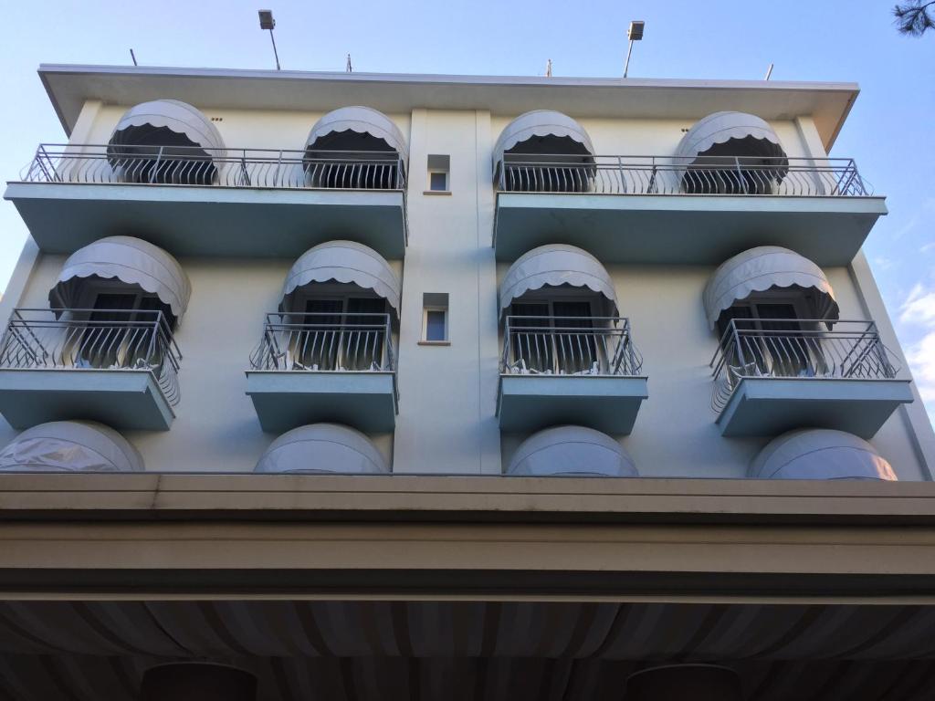 Balkón nebo terasa v ubytování Hotel Arena