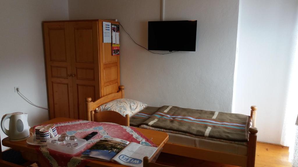 TV o dispositivi per l'intrattenimento presso Guest House Žnidar