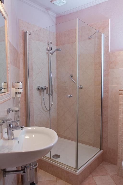 Zámecký penzion Kopeček - Chambre Triple Avec Balcon