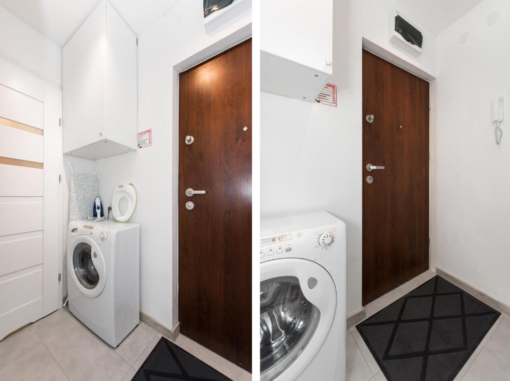 Fotografia z galérie ubytovania SuperApart Belwederska A MiniStudio, Balcony, Kitchen, Pet-Friendly, TV & Wifi vo Varšave