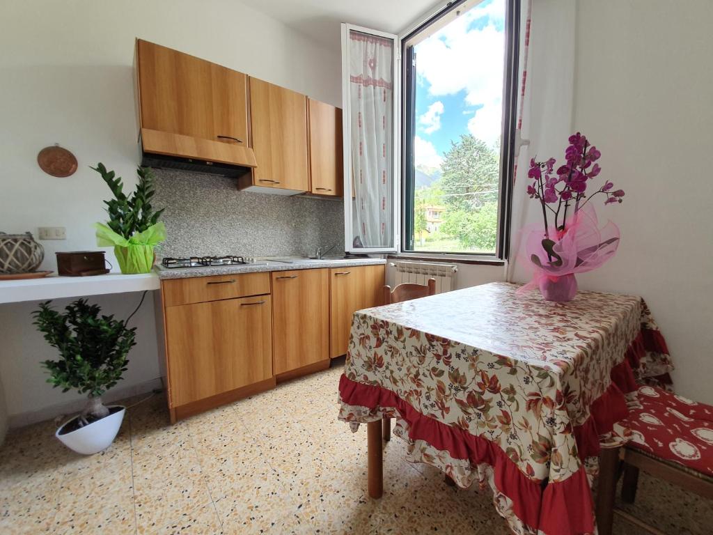 A kitchen or kitchenette at Il Capriolo