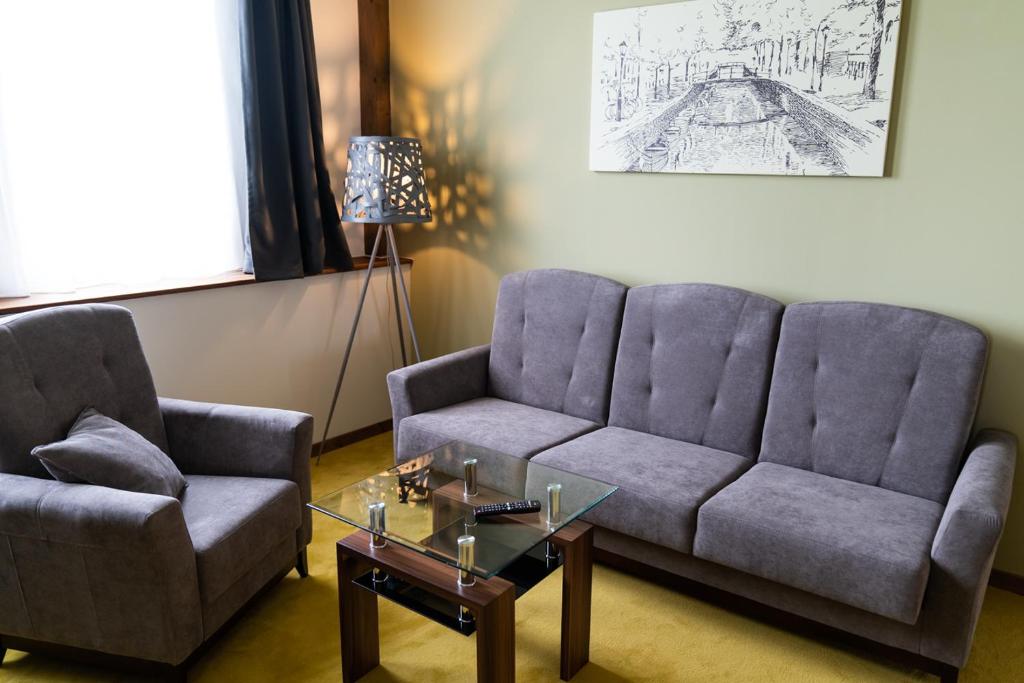 Posezení v ubytování Hotel Kristály Konferencia & Wellness