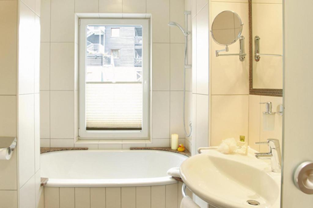 Koupelna v ubytování Ischgl Suite