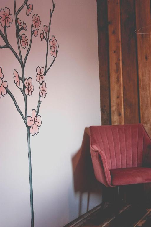Posezení v ubytování DAHLIA Guesthouse