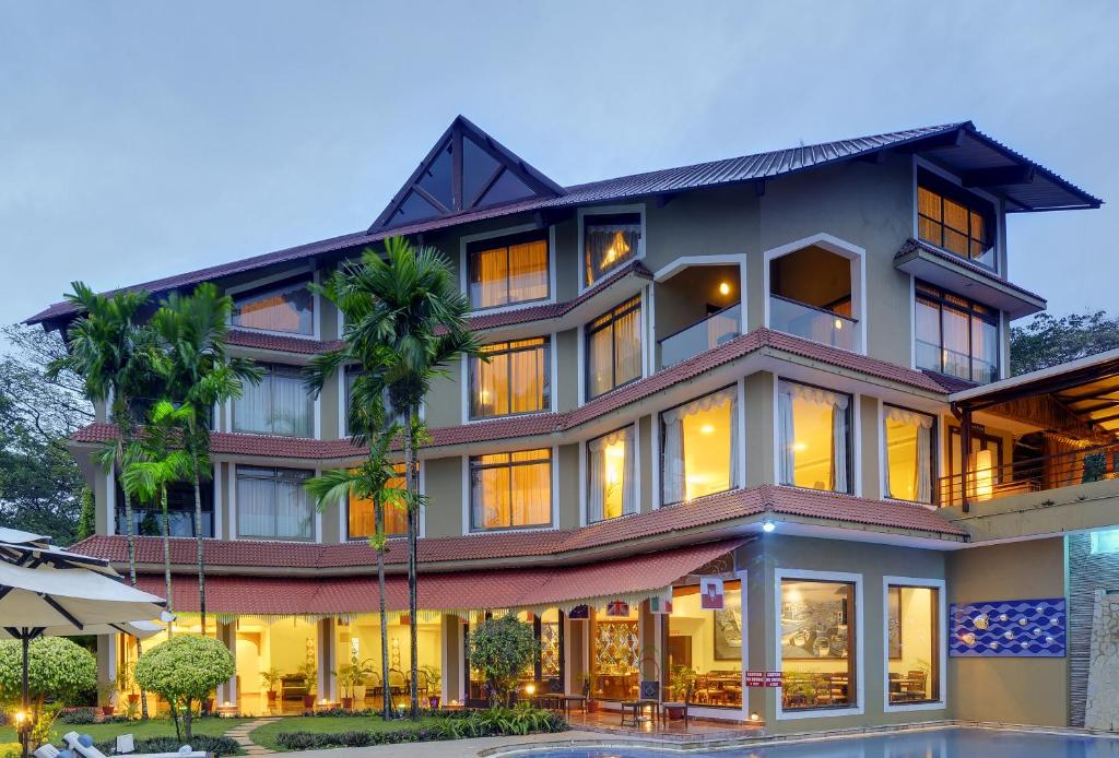 Budova, kde se hotel nachází