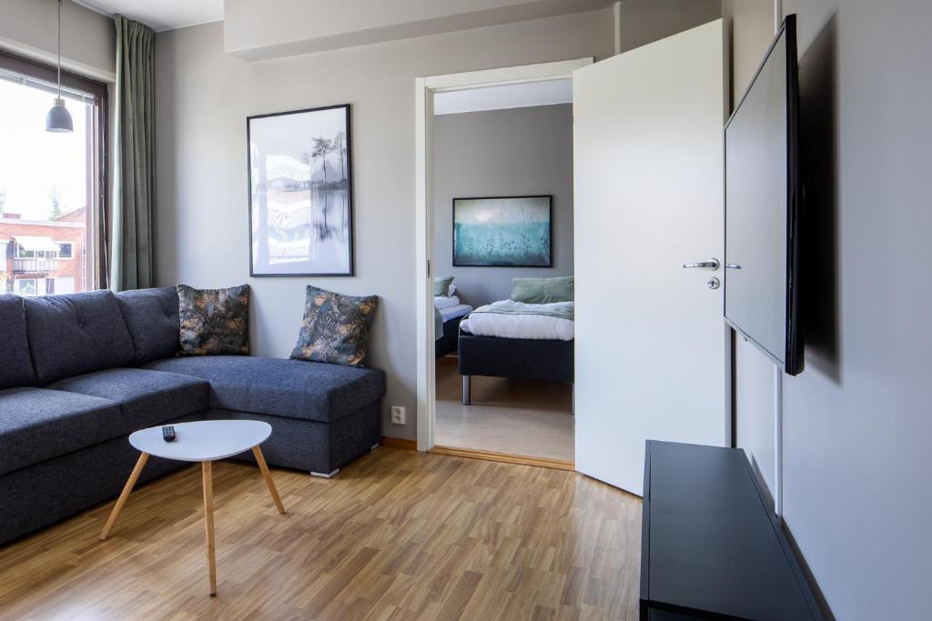 Posezení v ubytování Hotel B&B Gränden