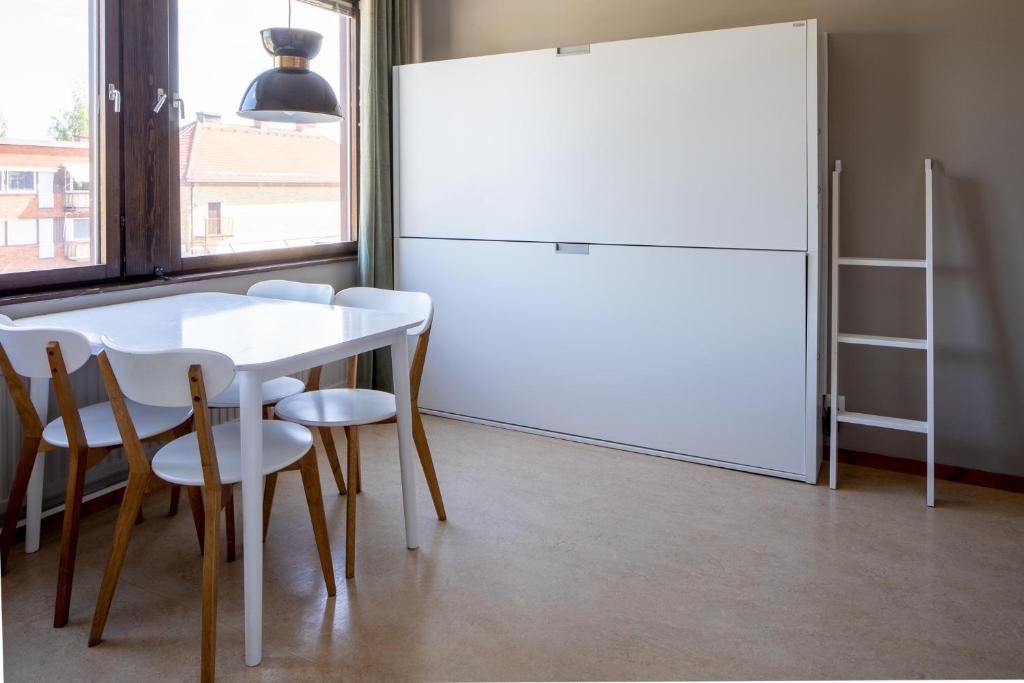 Kuchyň nebo kuchyňský kout v ubytování Hotel B&B Gränden