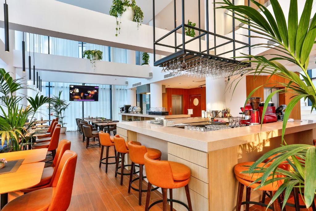 Um restaurante ou outro lugar para comer em Hotel Fagus by Aycon