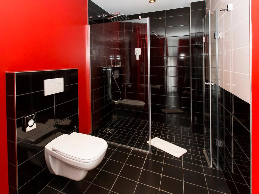 Koupelna v ubytování Hotel Andante Rust