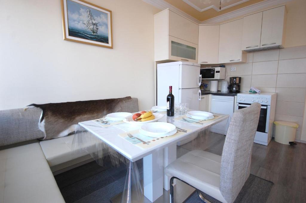Kuchyňa alebo kuchynka v ubytovaní Apartment Poljak Njivice by El-Pi Tours
