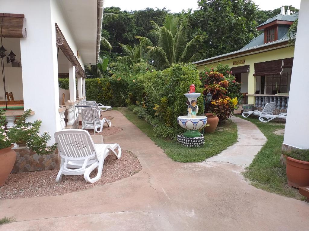 Zahrada ubytování Pension Hibiscus