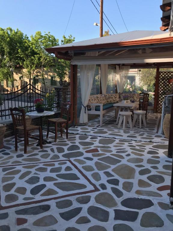 Patio nebo venkovní prostory v ubytování Niriides