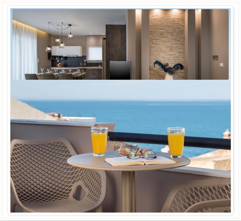 Nápoje v ubytování Mirma Luxury Apartment