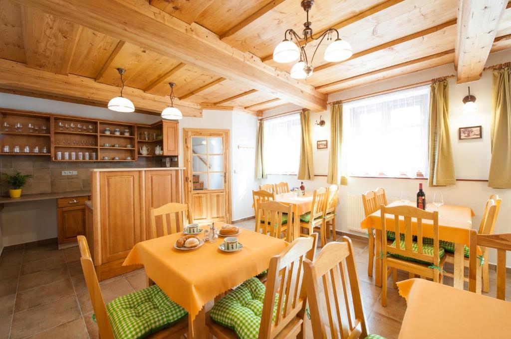 Restaurace v ubytování Pension Krumau