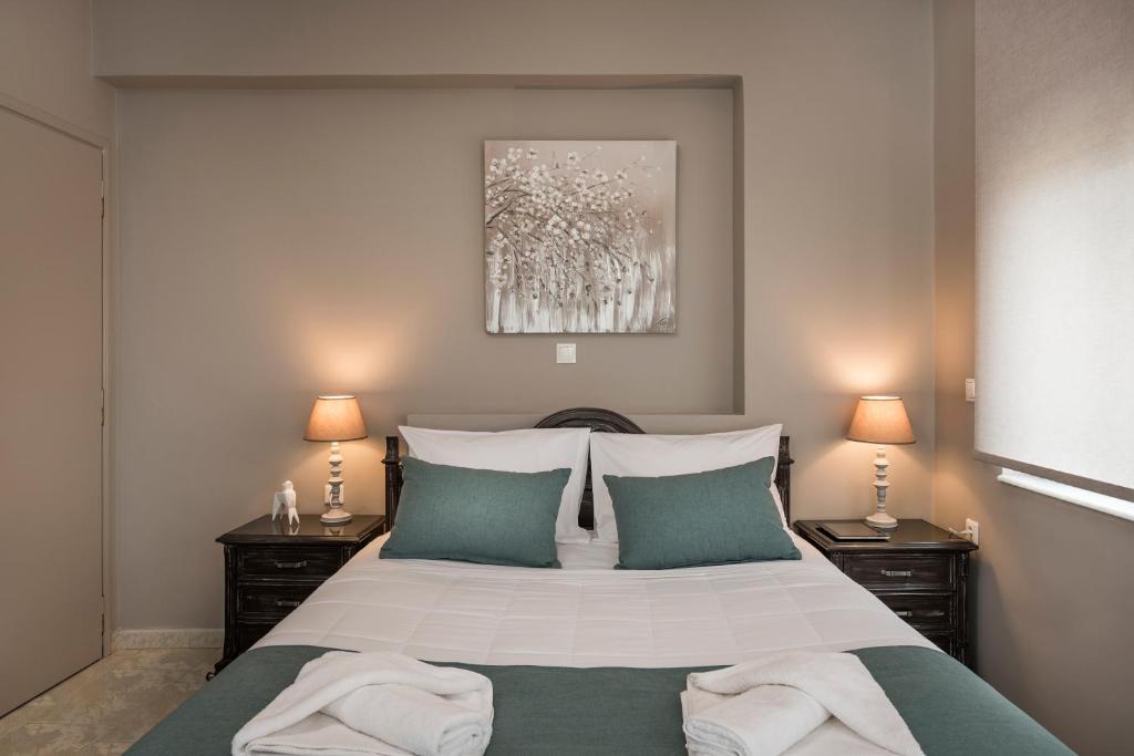 Postel nebo postele na pokoji v ubytování Mirma Luxury Apartment