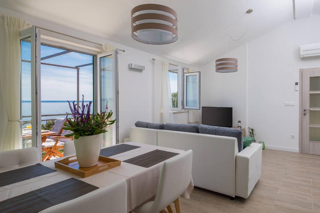 تلفاز و/أو أجهزة ترفيهية في Apartments Silvana