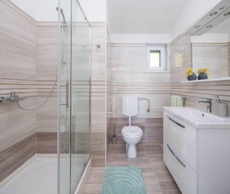 حمام في Apartments Silvana